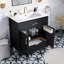 Meuble-lavabo 30 po avec comptoir en céramique-779033607