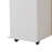 Kitchen Island Cart With 2 Door Cabinet And Three Drawers,43.31 Inch Width With Spice Rack,Towel Rack (White)