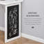 Armoire de bureau murale pliable avec tableau noir et tablette latérale HOMcom-133225413