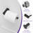 5-Piece Bath Hardware Set With 24 In. Towel Rack, Towel Bar Toilet Paper Holder Towel Ring Towel Hook In Matte Black-116791202