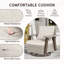 Chaises pivotantes 2 pièces avec coussins Creal-1156906998