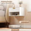 40.01 cm W Bedside Table