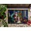 Paillasson Keeshond and Santa Claus-766336788