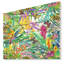 Feuilles et fleurs tropicales - impression d'art floral-35926492-35926497