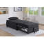 Canapé-lit contemporain en tissu Sherpa
