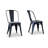 17'' H Metal Stacking Side Chair