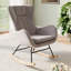 Velvet Rocking Chair