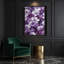 «Watercolor Floral 89», art mural sur toile mauve-704043710