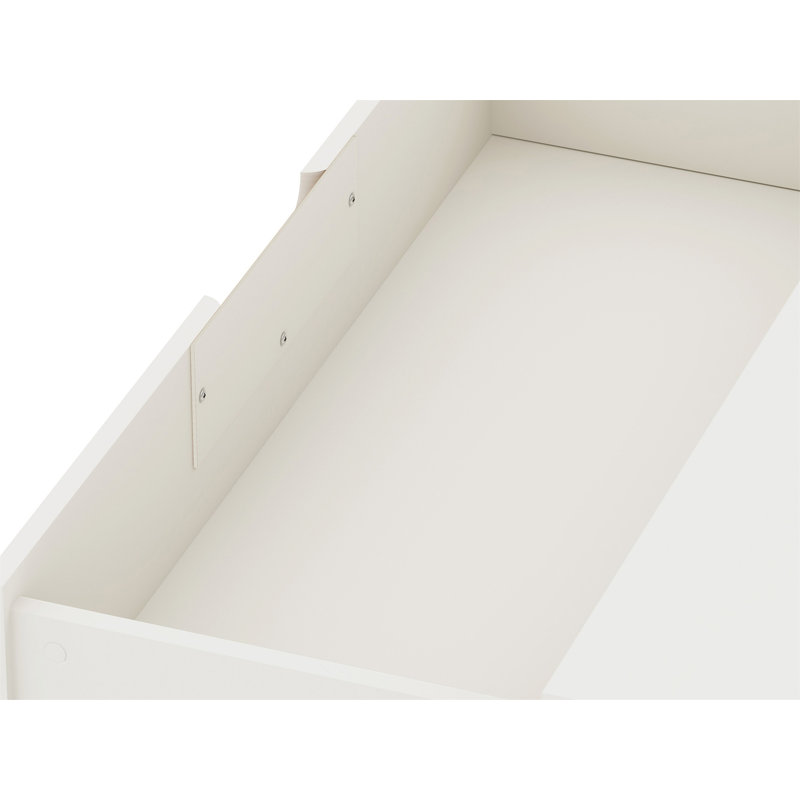 Rockefeller 35" Dresser In White (3-Drawer), White