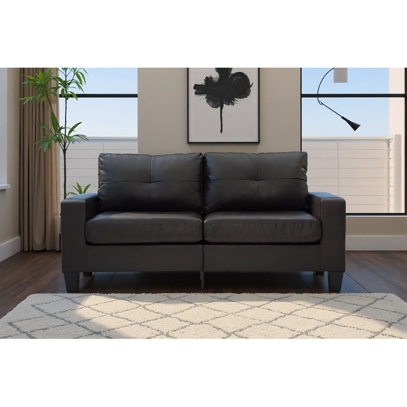 Canapé modulaire brun foncé Swansea, Brun foncé