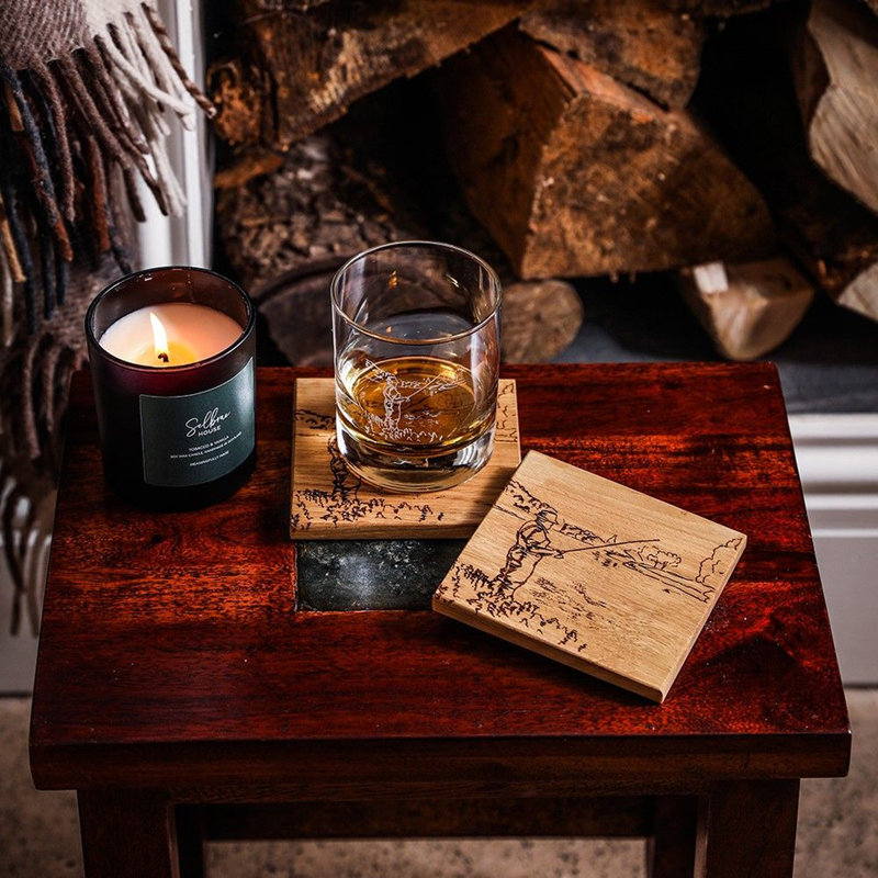 Square 2 Piece Coaster Set