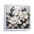 Cadre flottant blanc