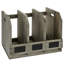 Antonsen Solid Wood 3-Slot Wood File Organiser