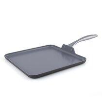 Nordic Ware 7.13 in. Non Stick Aluminum Rectangular Griddle