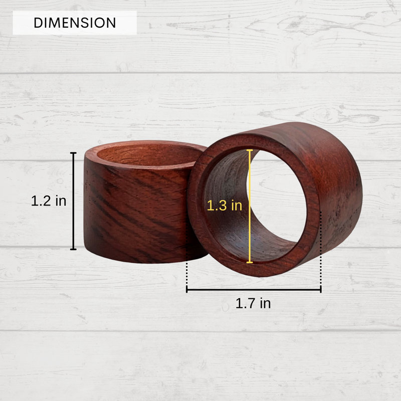 Solid Wood Napkin Holder
