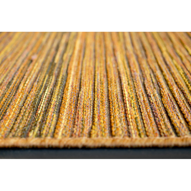 Norie Striped Indoor / Outdoor Area Rug, Rectangle 60 x 110cm