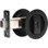 Serrure de porte ronde en alliage de zinc avec serrure pour porte de salle de bain
