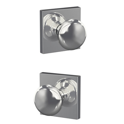 Plymouth Non-Turning Knob with Collins Trim