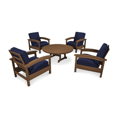 Ensemble de conversation à assise profonde 5 pièces Rockport