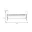 Banc rembourré en cuir de vache-100224041