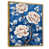 Toile avec cadre flottant or