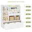 Annyah 47.2''H x 42.5'' W Cube Bookcase, White-80367745