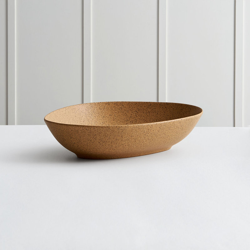 Birecree Galaxy Soup Plate, Brown