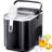 COWSAR 26 Lb. lb. Daily Production Bullet Ice Countertop Ice Maker,9 Ice Cubes Ready in 6 Mins,2 Ice Cube Sizes Available,Automatic Cleaning-88061390