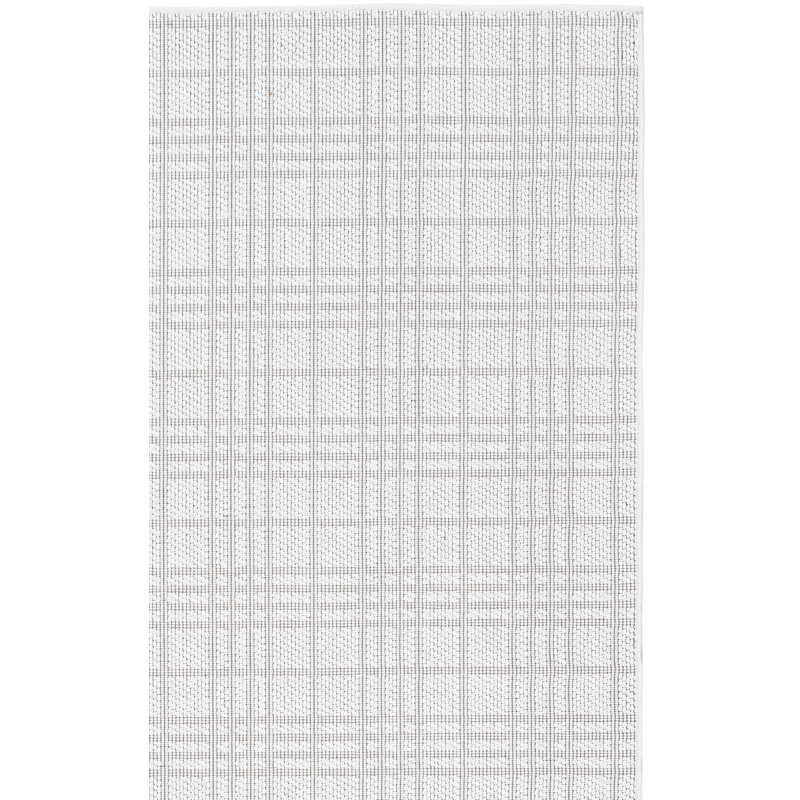 Abass Performance Machine Washable Plaid Indoor/Outdoor Area Rug, Square 6'7"