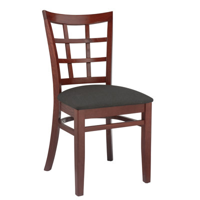 Chaise en bois massif Harner
