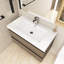 Ensemble de meuble-lavabo simple 35,5 po avec plateau en résine Cydnie-942610388
