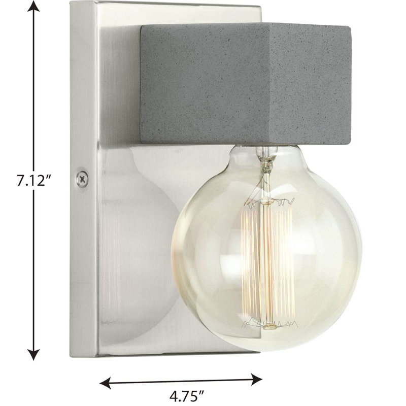 Areon Steel Armed Sconce
