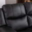 Ensemble de salon inclinable manuel en similicuir Kamarli-479146583