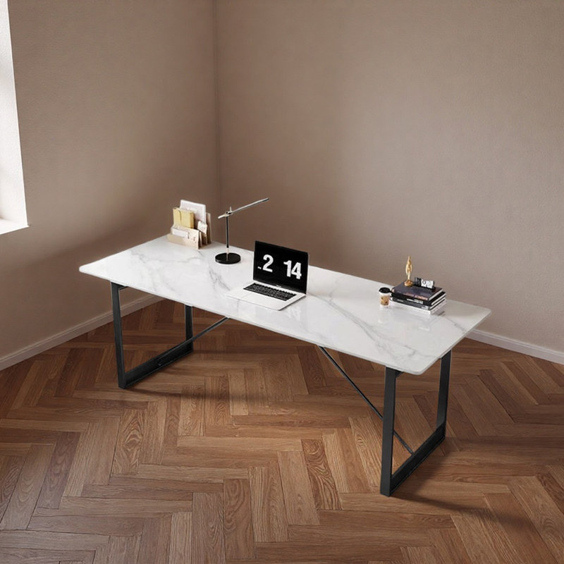 Bureau d'écriture Modern Light, H 29,52 po x l 78,74 po x P 27,55 po, Noir