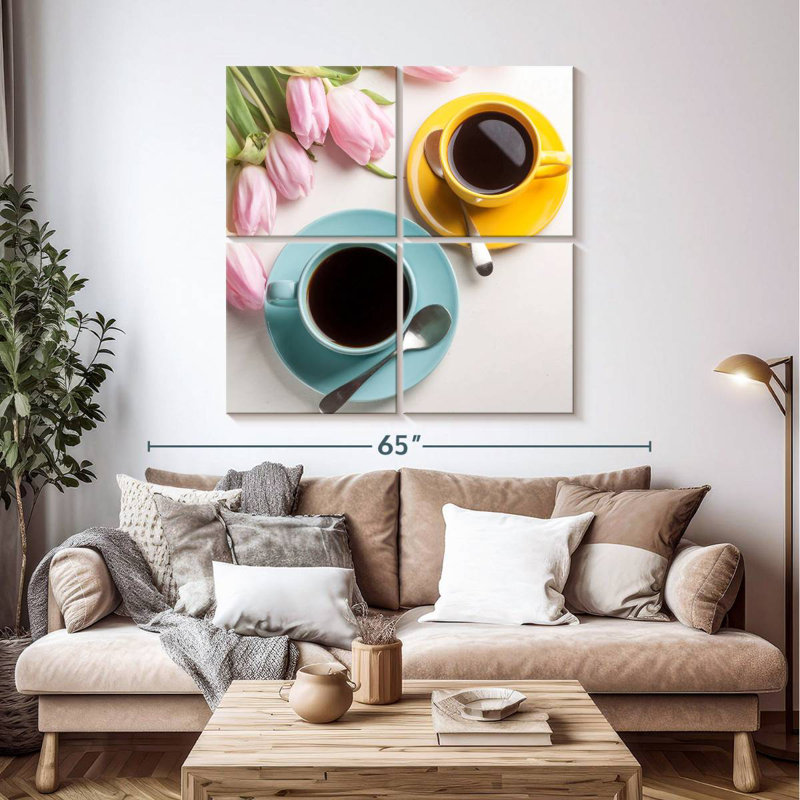 Yarlin café et tulipes