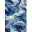 Papier peint bleu tourbillon de marbre-1508021716
