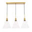 Luminaire suspendu pour îlot de cuisine 3 lumières Sturm-57303421