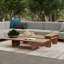 Hudson 63" Outdoor Coffee Table Natural