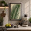 Single Palm Frond Botanical - Wrapped Canvas-231234090-231234091