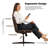 Jhovan Microfiber / Microsuede Task Chair-608730337