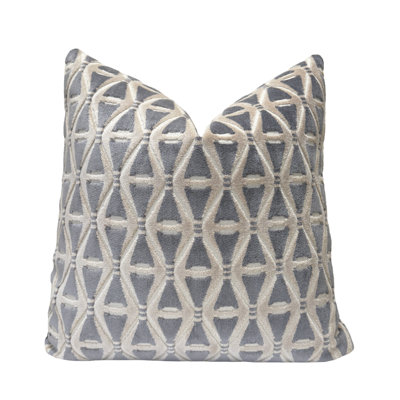 Deco Velvet Throw Pillow Cover