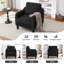 Chaises d'appoint Mid-Century avec coussins amovibles-206585625