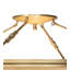 8 - Light Semi Flush Mount