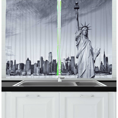 Pointed Kitchen Curtain