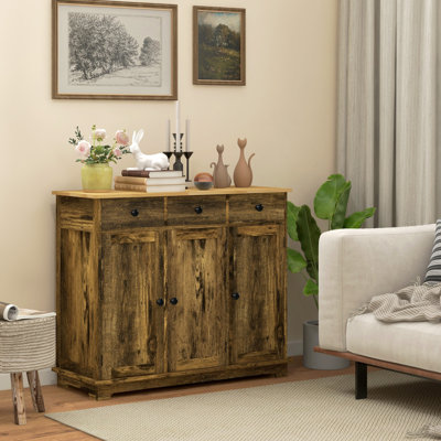 Wynnwood  39.75'' Wide 3 Drawer Sideboard