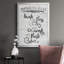 "Bathroom Rules" - Art textuel sur toile-970952464-970952478