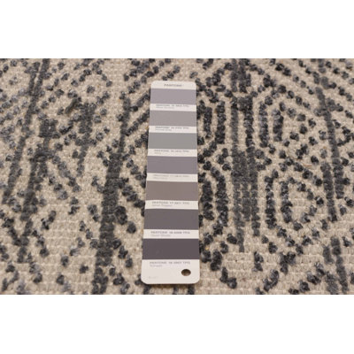 Tapis gris Tangier 2 pi 6 po x 8 pi 10 po