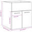 Mahjabeen 41cm Bathroom Vanity Base Only-121282558