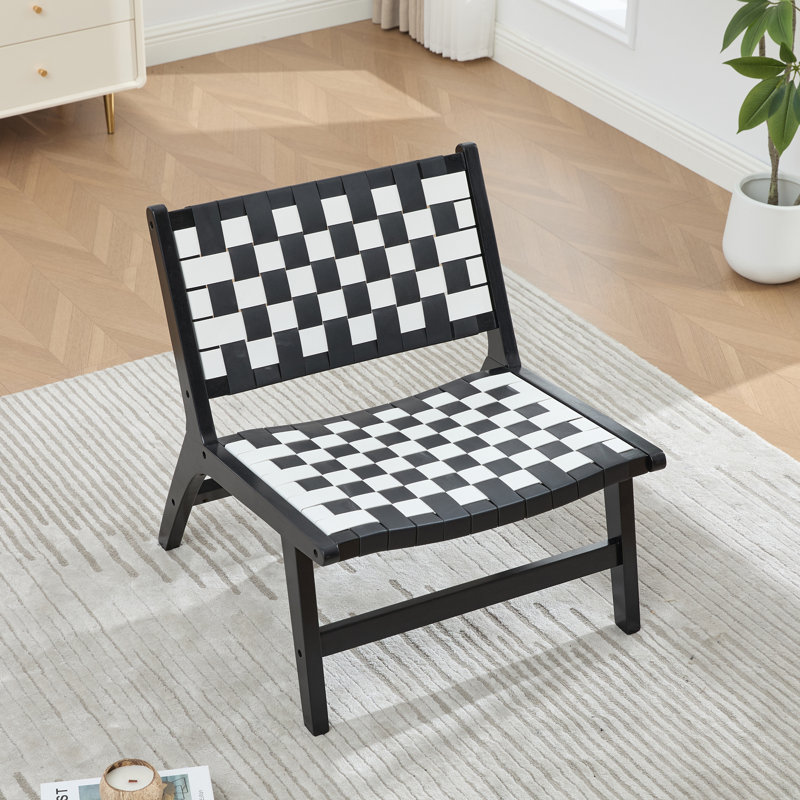Upholstered Armless, Black