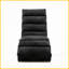 Chaise longue COOLMORE en lin moderne avec massage par vibration à 5 modes - Idéal pour le salon et Bureau